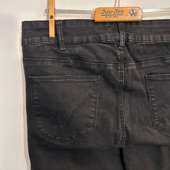 Warehouse One Size 16+Short Bottoms Up Black Bootcut Jeans - Picture 6 of 10